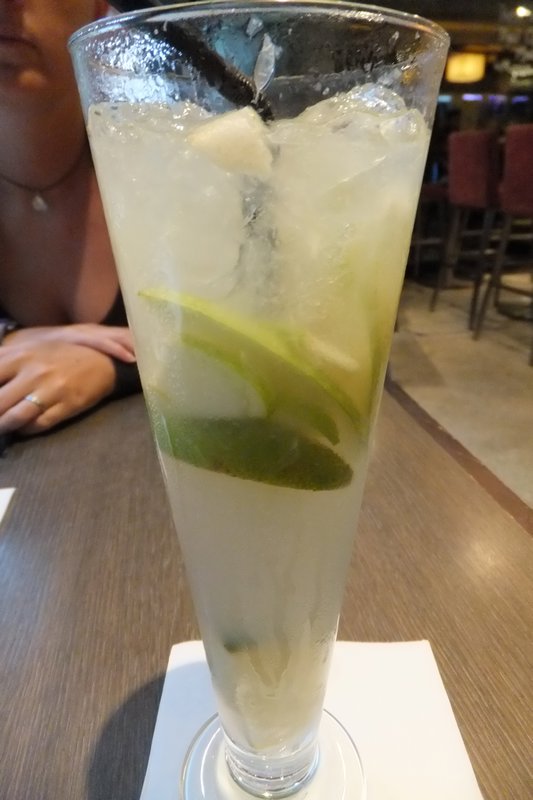 Caipirinha type cocktail