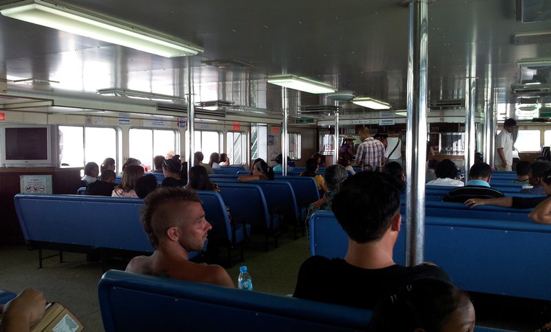 The ferry to Don Sak