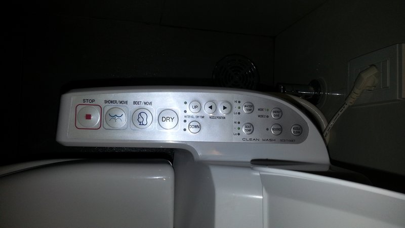 The Japanese toilet