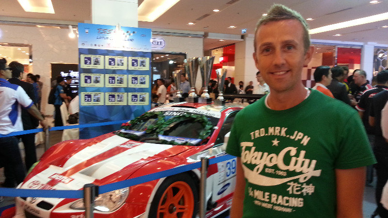 Racing cars in Central World