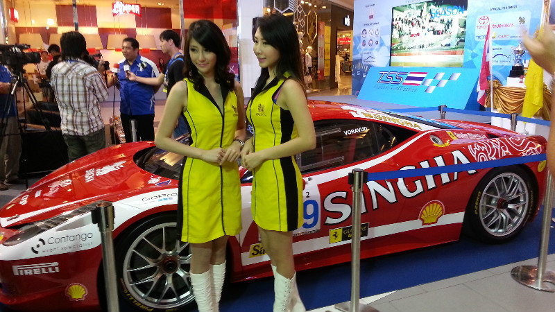 Singha girls and racing cars