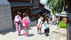 Kimonos in San'nen-zaka