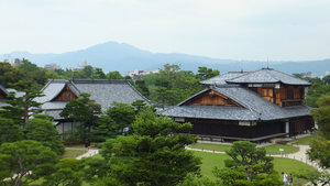 Overlooking Nijo-ji