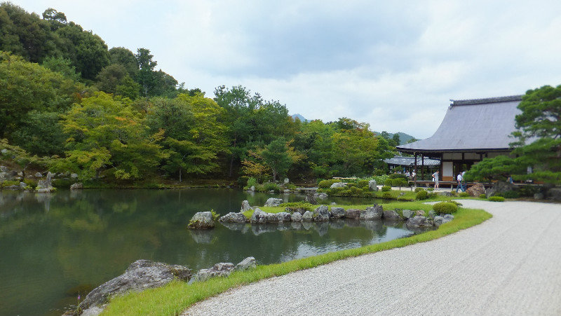 Zen garden at Tenryu-ji