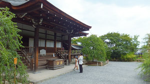 A building in Tenryu-ji grounds