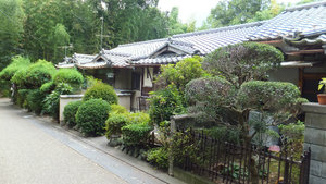 Row of houses in Arashiyama