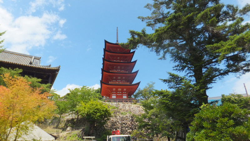 Pagoda on Miyajima island
