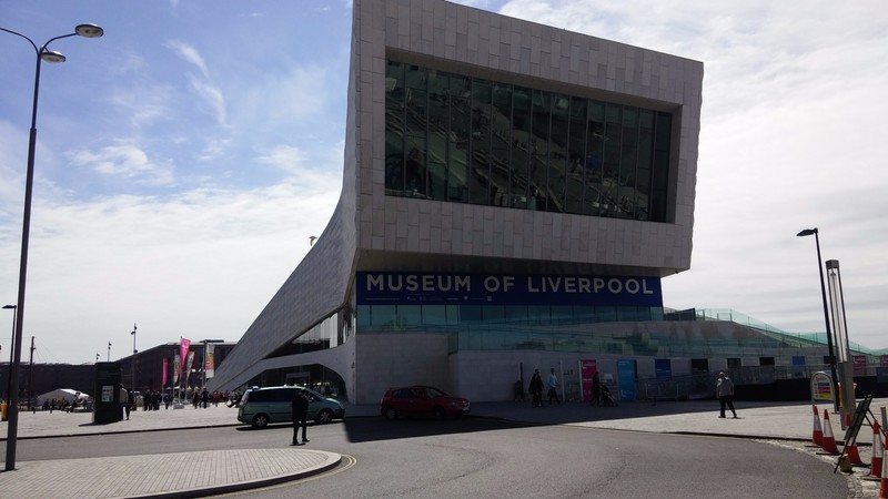 The super-modern Museum of Liverpool