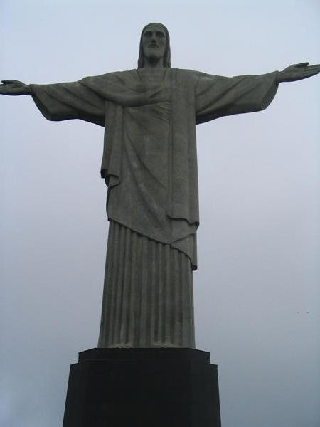 The christ the redeemer on the corcovado