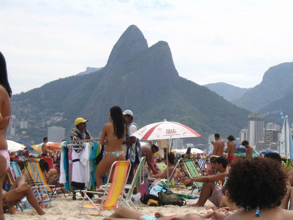Finally the sun stayed out on ipanema