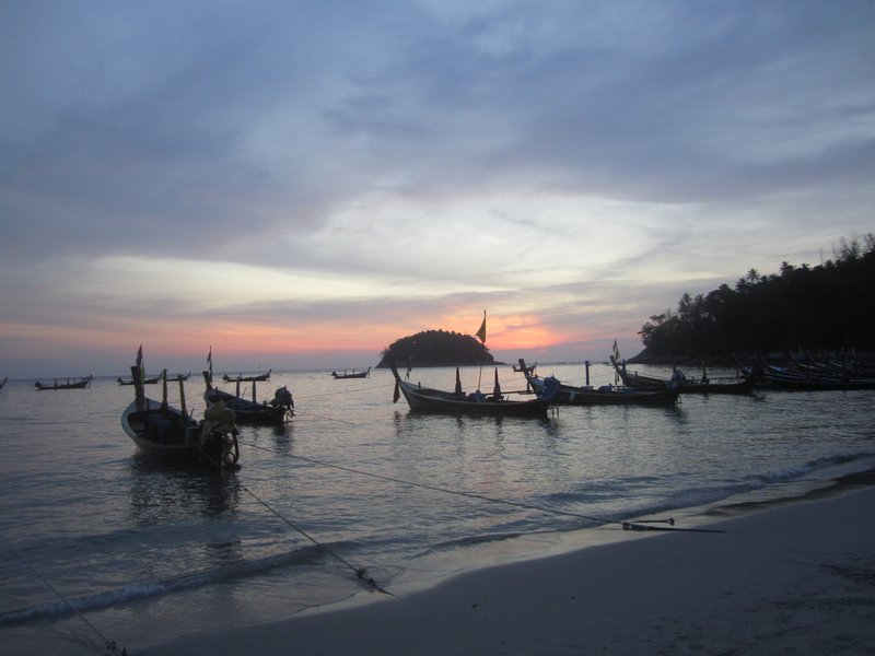 Sunset at Kata Beach