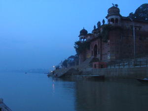 The Ganges at sunrise...