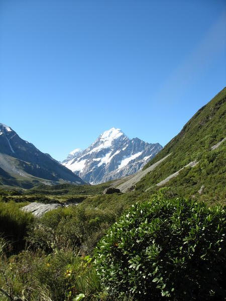 Mount Cook as taken from the Hooker Valley walk