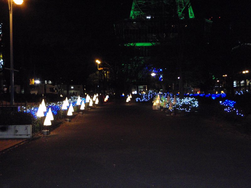 Lights in Sakae Central Park