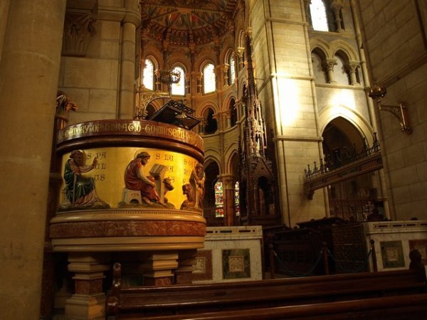 Inside St Finnbar Cathedral