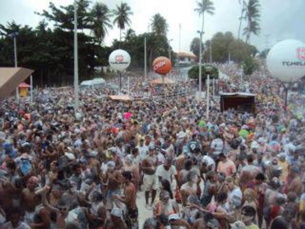 Carnaval during the day