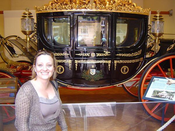 Me and The carriage with OZ coat of arms