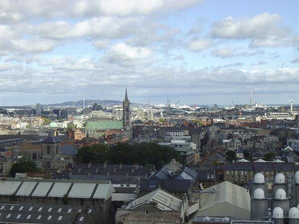 view from guinness..
