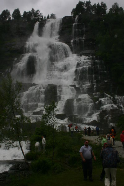 Waterfall in Hellesylt