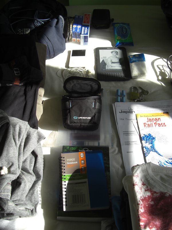 Stuff in Day Pack