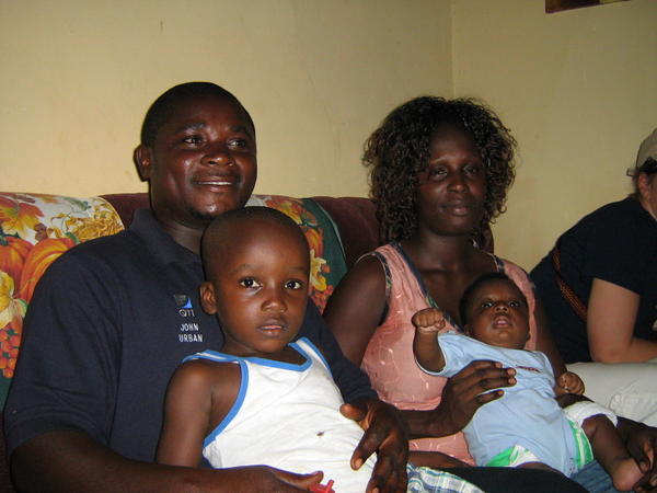 Ofori and his family
