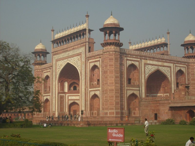 Gate to the Taj