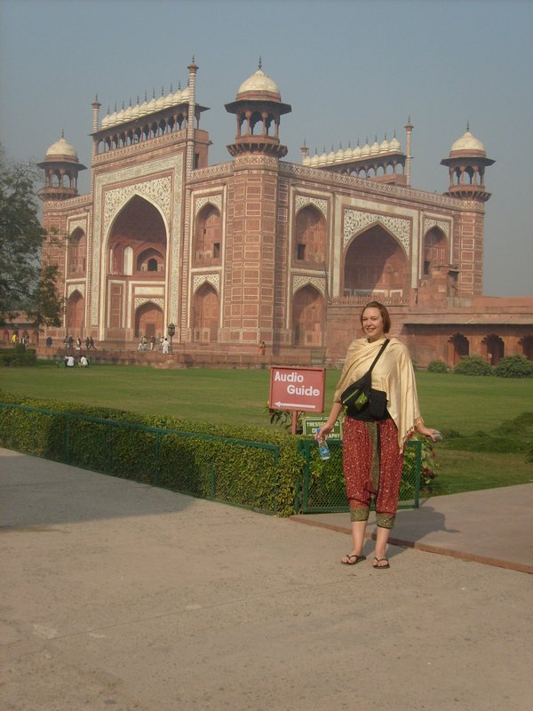 Gate to Taj