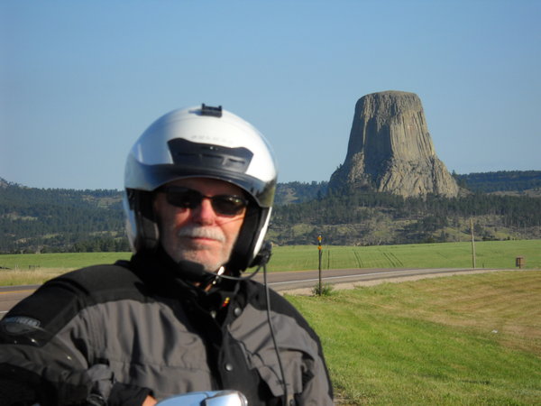 Mike at Devils Tower