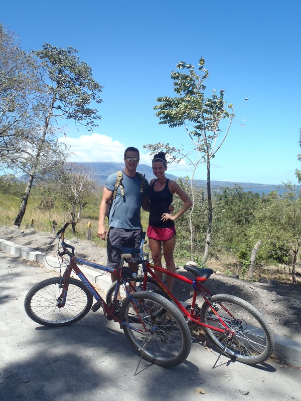 Bike trip in the island