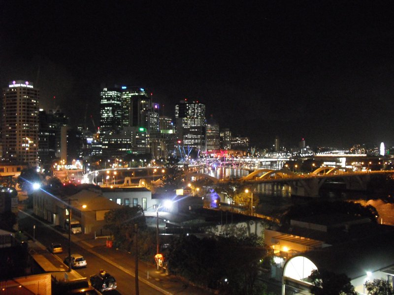 Brisbane by night