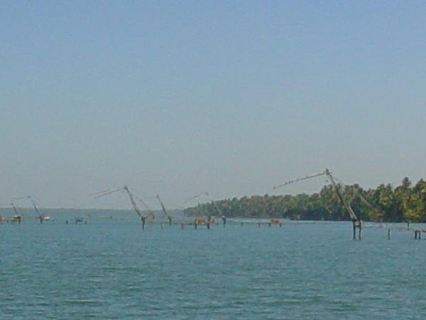 Keralan fishing nets
