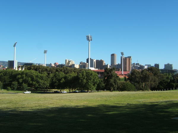 View from North Adelaide