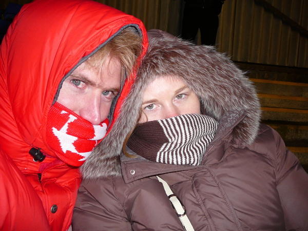 It Was 0 Degrees at the Match