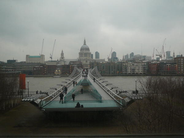 View of St Pauls Cathedral From the Tate Modern