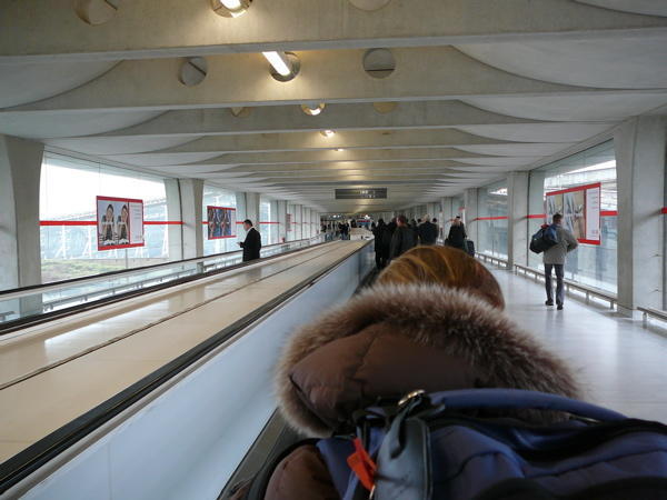 Arriving at CDG Airport in Paris