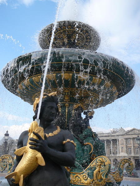 Fountain at the Place de la Concorde