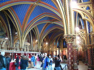 The Lower Level of Louis IX's Sainte-Chapelle