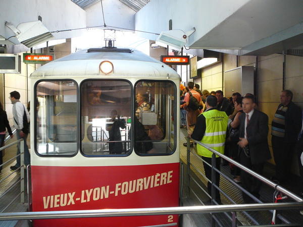 Funicular to the Top of the Hill