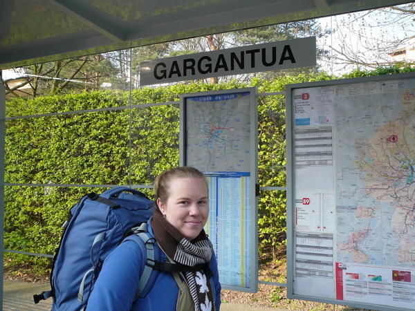 Leaving GARGANTUA