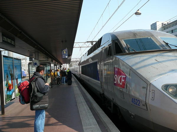 Our TGV to Cannes