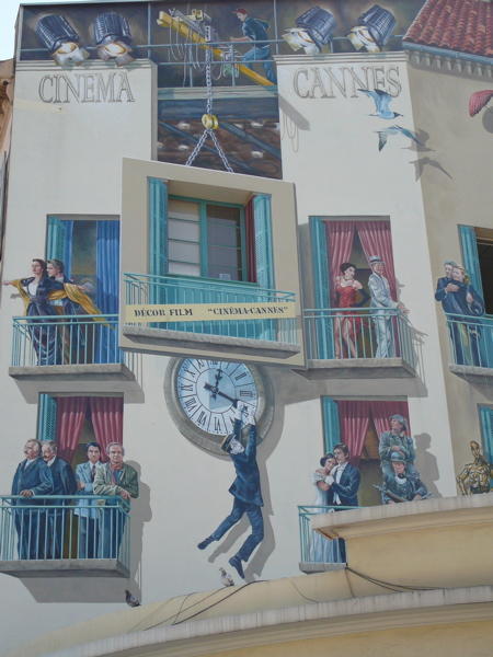 Many Buildings in Cannes Have Movie Tributes