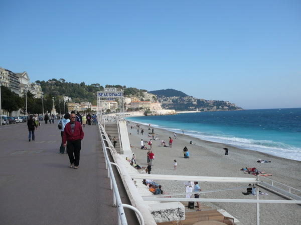 Main Beach in Nice
