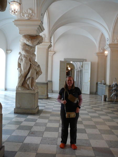Inside Christiansborg Palace