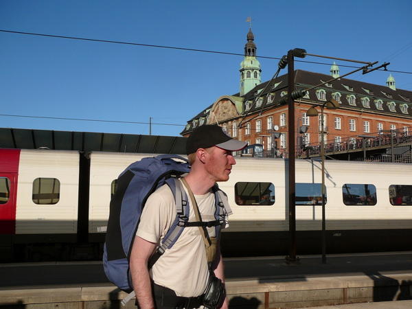 Leaving Copenhagen for Munich on the Sleeper Train