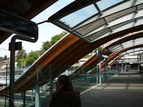 Bern's Cool New Train Station