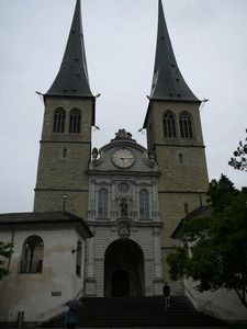 Cathedral of St. Leodegar in Lucerne