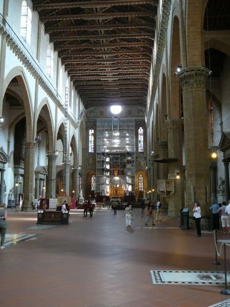 Inside The Santa Croce Church