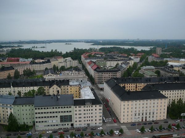 View of Helsinki Suburbs From the Tower