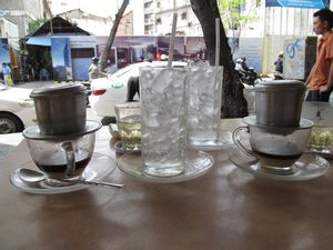 Une pause café bien méritée avec un café sua da!!!