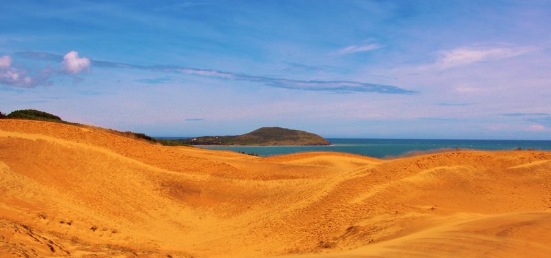 The Red Sand Dunes